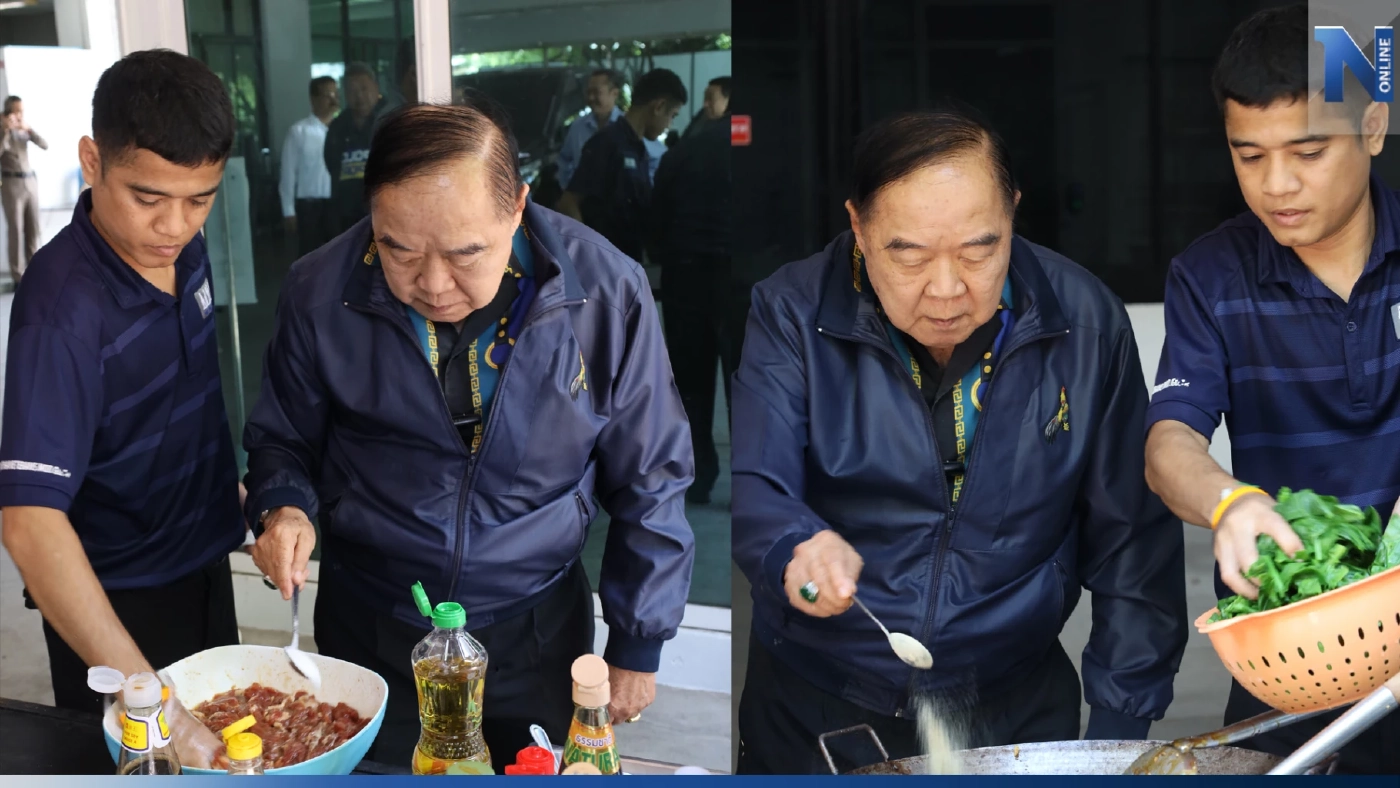 กลับมาแล้ว! "เชฟลุงป้อม" โชว์ทำผัดซีอิ๊ว หลังทีมตบลูกยางสาวไทยชนะโปแลนด์ กลับมาแล้ว! "เชฟลุงป้อม" โชว์ทำผัดซีอิ๊ว หลังทีมตบลูกยางสาวไทยชนะโปแลนด์