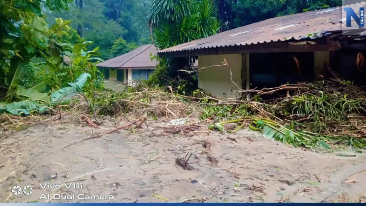 ระทึก! ฝนถล่มดินสไลด์ทับบ้านพัก ในอุทยานแห่งชาติตะรุเตา
