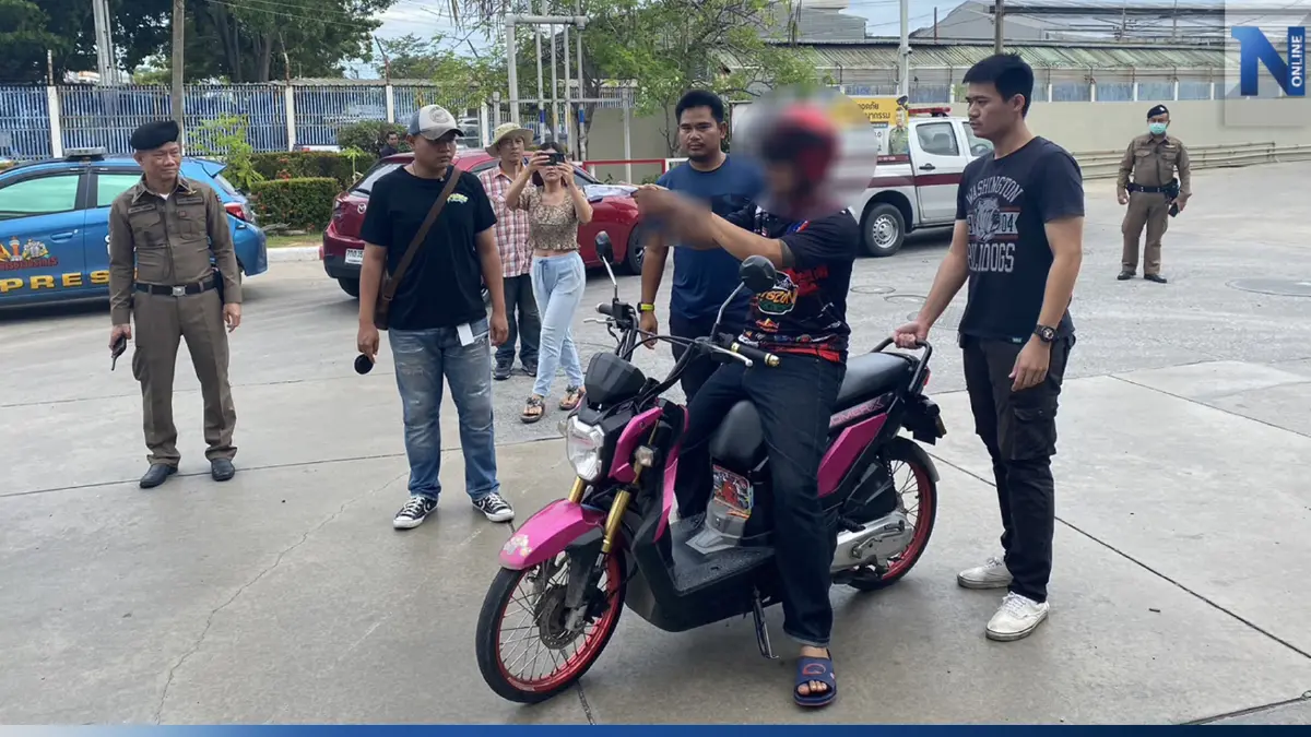 มันคุ้มไหม? รวบหนุ่มจี้ชิงทรัพย์พนักงานปั๊มน้ำมัน ได้เงินแค่ 3 บาท