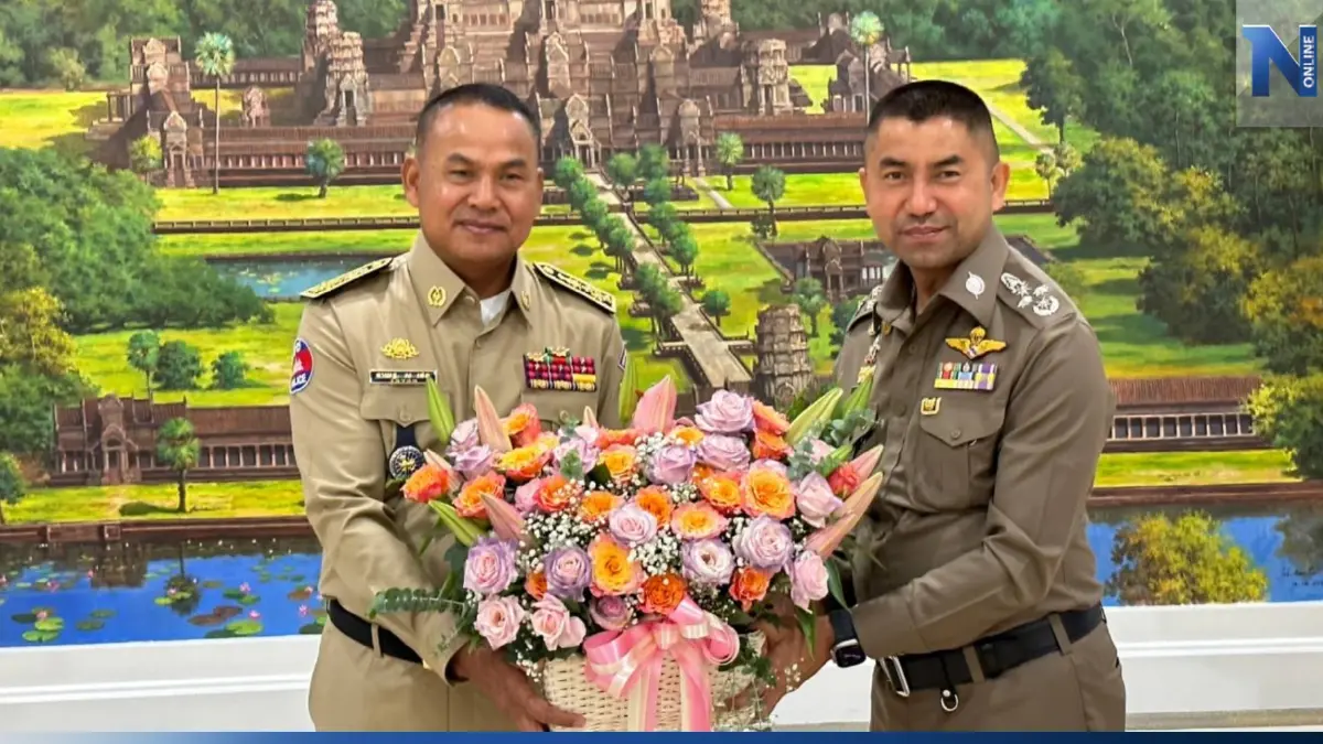 "บิ๊กโจ๊ก" บินไปพบ ผบ.ตร. กัมพูชา กวาดล้างแก๊งคอลเซ็นเตอร์ ต้นเหตุฆ่ายกครัว