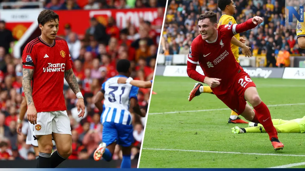 อัปเดต "ตารางคะแนนพรีเมียร์ลีก" หลัง "ลิเวอร์พูล" แซงชนะวูล์ฟส์, "แมนยู" พังคาบ้าน