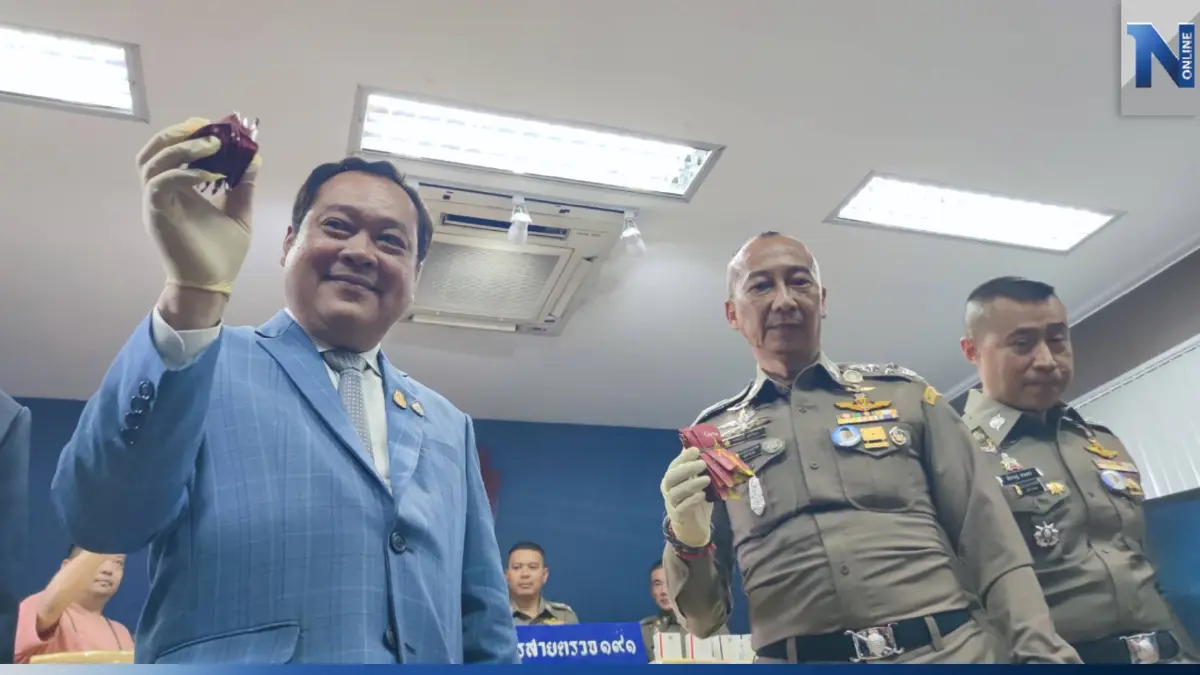 "บิ๊กต่อ" ปัดจัดฉากจับยาล็อตใหญ่ ผลงานแรกหลังมีมติเป็น ผบ.ตร.