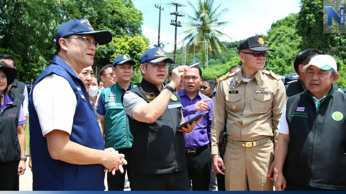 "ธรรมนัส"ลุยตรวจด่าน สั่งเข้มป้องกันลักลอบนำเข้าสินค้าผิดกม.