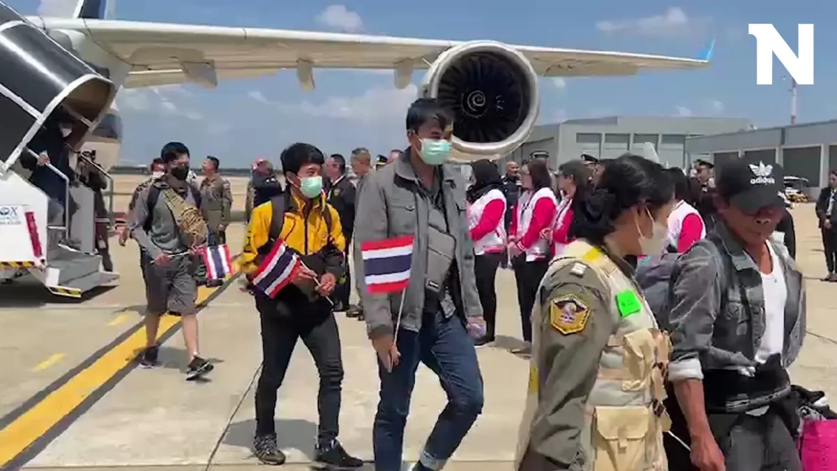 เที่ยวบินที่ 3! ทัพฟ้า อพยพ อีก 139 คนไทยในอิสราเอล กลับสู่มาตุภูมิแล้ว เที่ยวบินที่ 3! ทัพฟ้า อพยพ อีก 139 คนไทยในอิสราเอล กลับสู่มาตุภูมิแล้ว