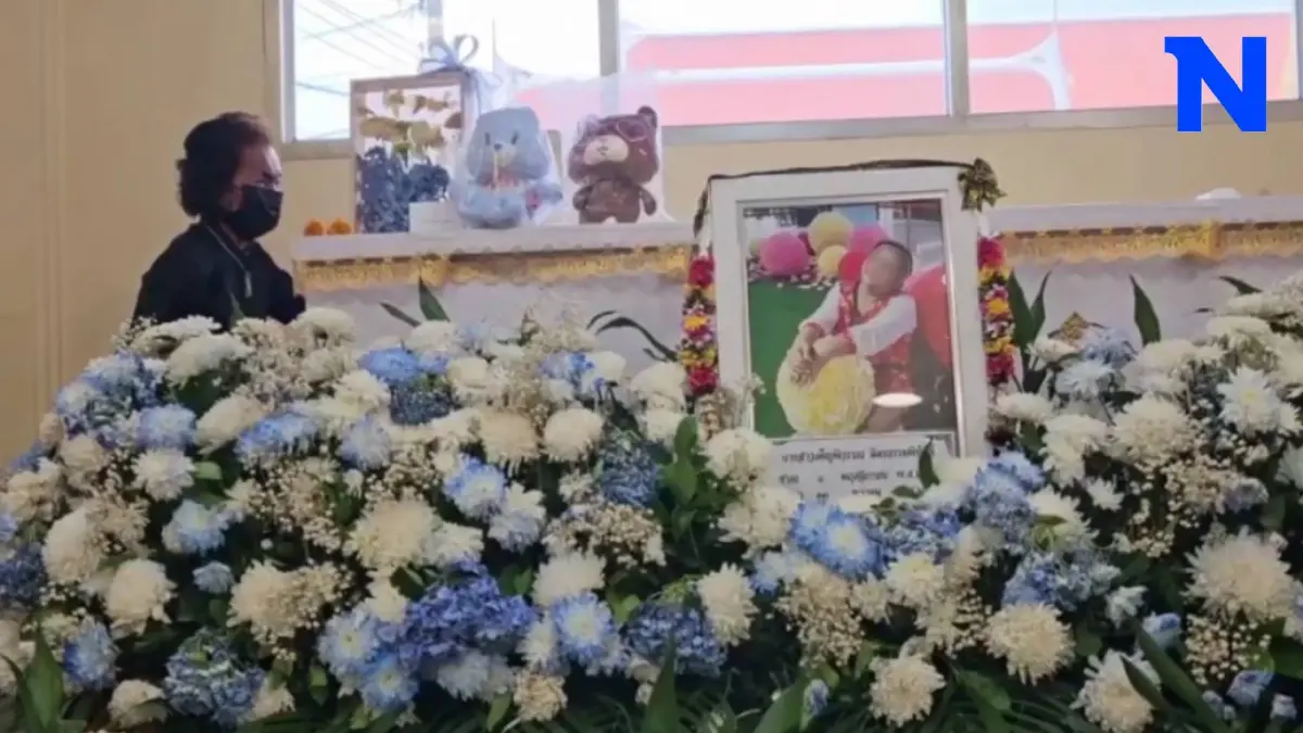 รมว.ยุติธรรม เป็นประธานเผาร่าง "น้องหนุงหนิง" ส่งไปสู่ภพที่ดีคร้ังสุดท้าย