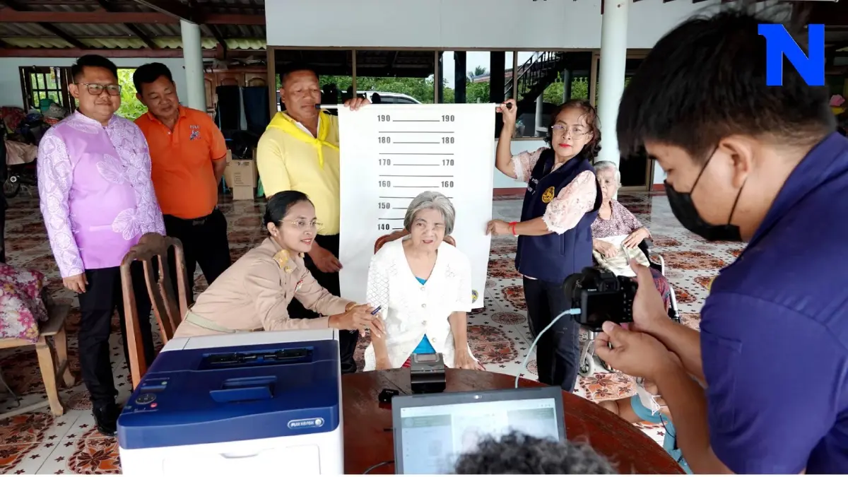 นายอำเภอ ทำบัตรประชาชนครั้งแรกให้หญิงพิการ เข้าถึงสวัสดิการรัฐ