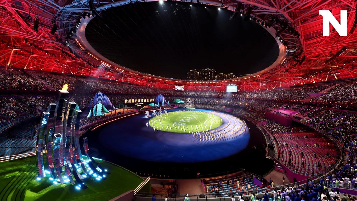 ปิดฉาก "เอเชียนเกมส์ ครั้งที่ 19" จีนส่งไม้ต่อให้ญี่ปุ่น เจ้าภาพครั้งต่อไป ปิดฉาก "เอเชียนเกมส์ ครั้งที่ 19" จีนส่งไม้ต่อให้ญี่ปุ่น เจ้าภาพครั้งต่อไป