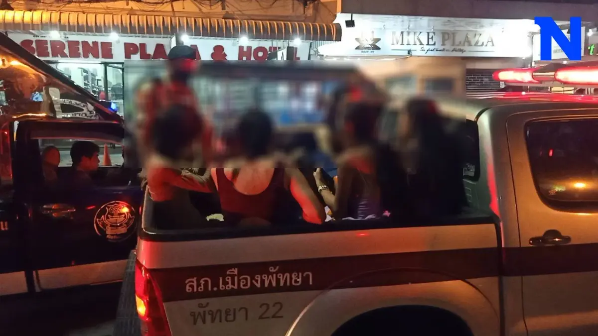 พัทยา กวาดล้าง 'สาวสอง' ยืนชายหาดค้าประเวณี