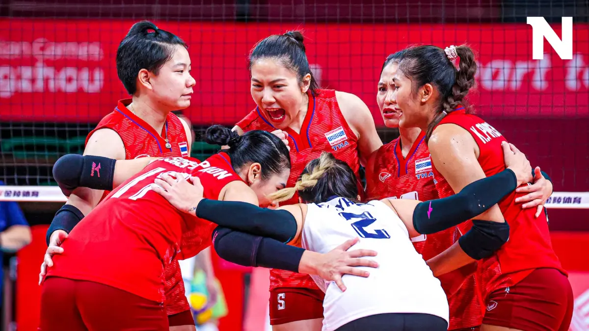 ชมสด "ไทย พบ คาซัคสถาน" วอลเลย์บอลหญิง เอเชียนเกมส์ 13.30 น. เช็กสถิติก่อนดวล