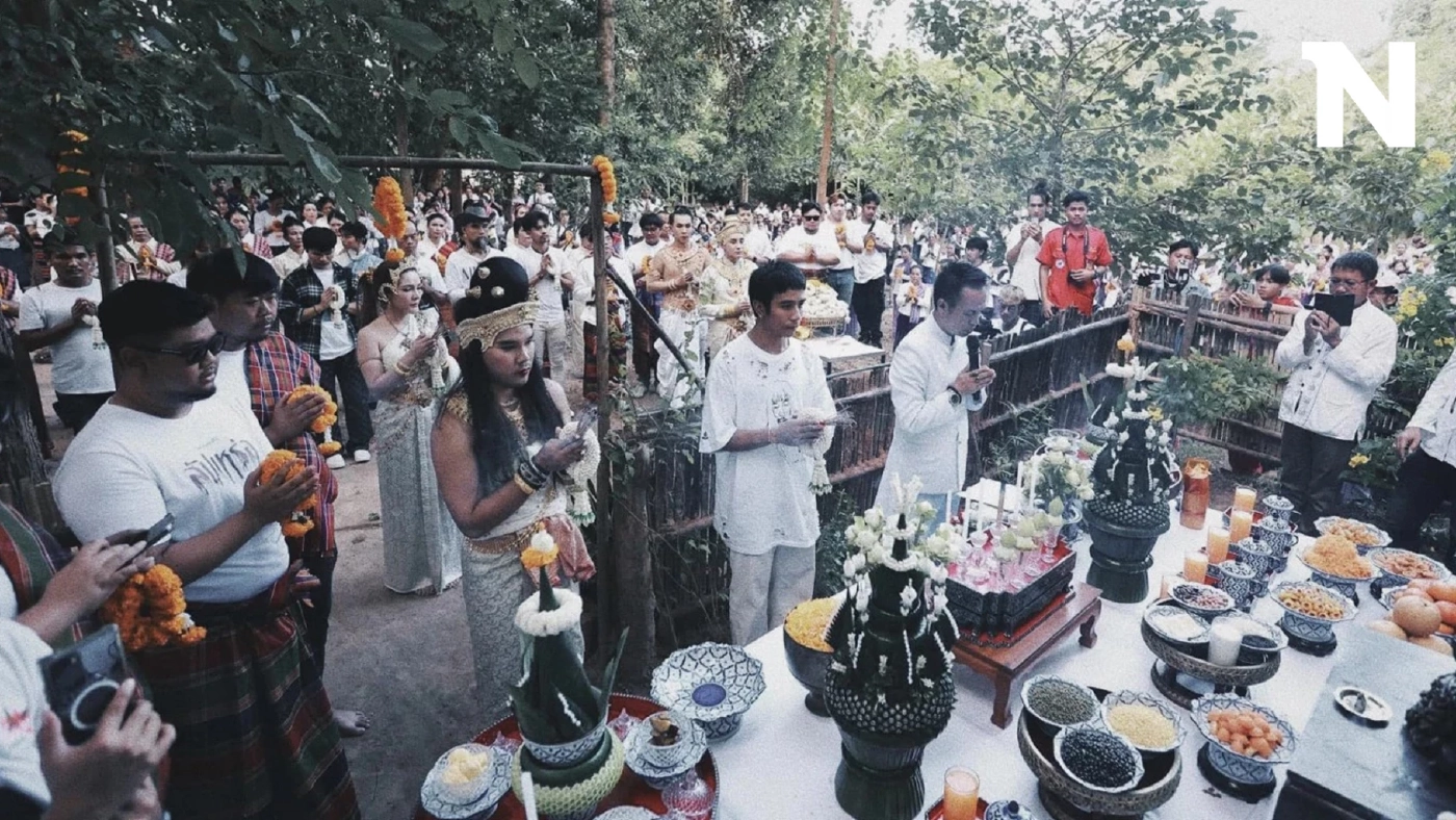 เผยแล้ว เลขธูปปู่ทองคำ หลัง ต้องเต ร่วมรำในพิธีบวงสรวงรำ แก้บนหนังสัปเหร่อ