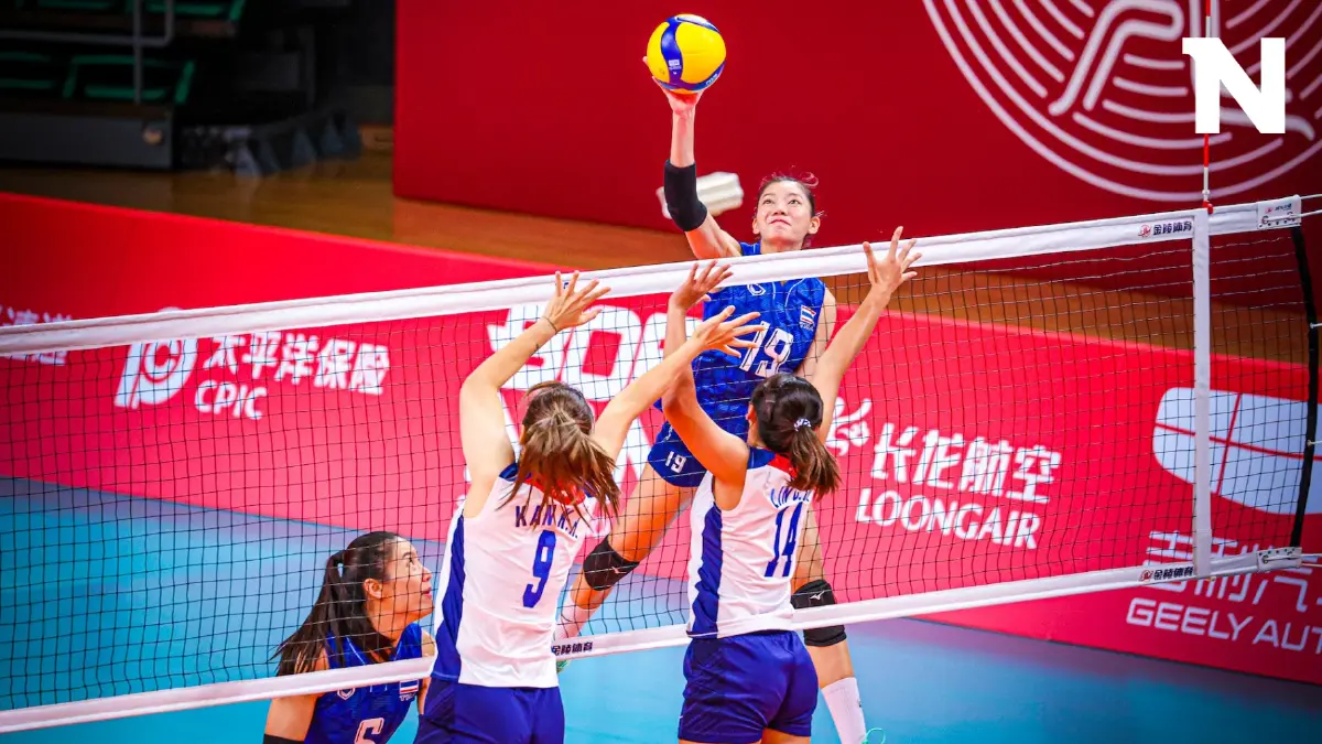 ชมสด "ไทย พบ จีน" วอลเลย์บอลหญิง เอเชียนเกมส์ 18.00 น. เช็กสถิติก่อนดวล