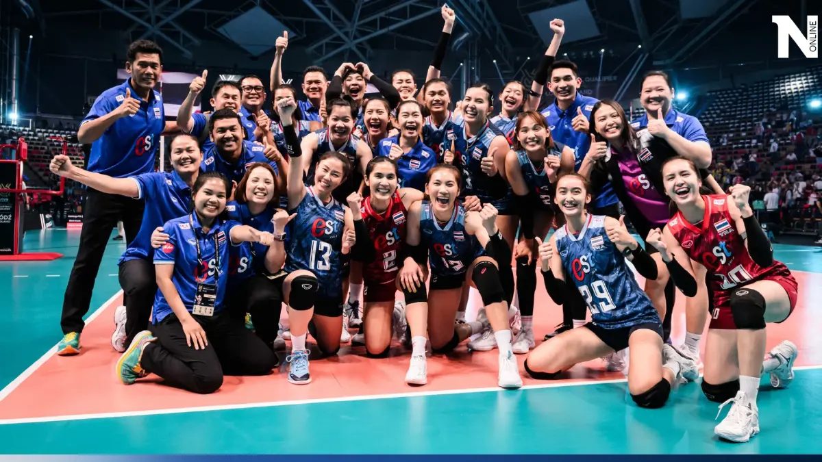 ชมสด "ไทย พบ ไต้หวัน" วอลเลย์บอลหญิง เอเชียนเกมส์ 13.30 น. เช็กสถิติก่อนดวล