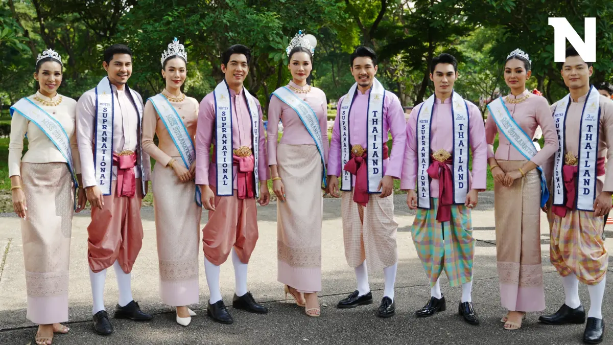 เฟิร์ส หวัง - ธ๊อป นำทีมซูปร้าฯ พามูเตลูขึ้นเหนือทำบุญ วัดสวนดอก จ.เชียงใหม่