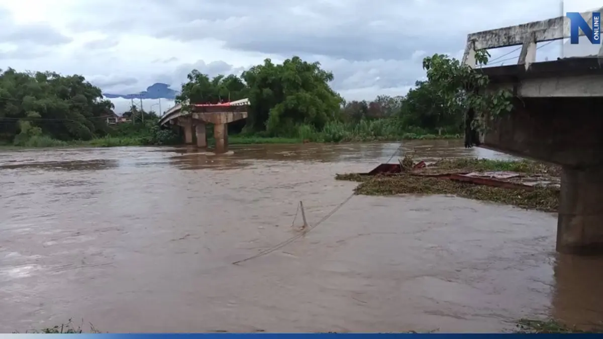 โยธาฯ วางแผนซ่อมสะพานข้ามแม่น้ำปิง ที่ถูกกระแสน้ำพัดขาด คาดใช้เวลา 1 ปี