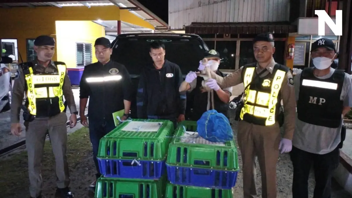 ตร.รวบหัวโจกขบวนการขนลิงแสมข้ามชาติ พบคดีติดตัวเพียบ ตร.รวบหัวโจกขบวนการขนลิงแสมข้ามชาติ พบคดีติดตัวเพียบ