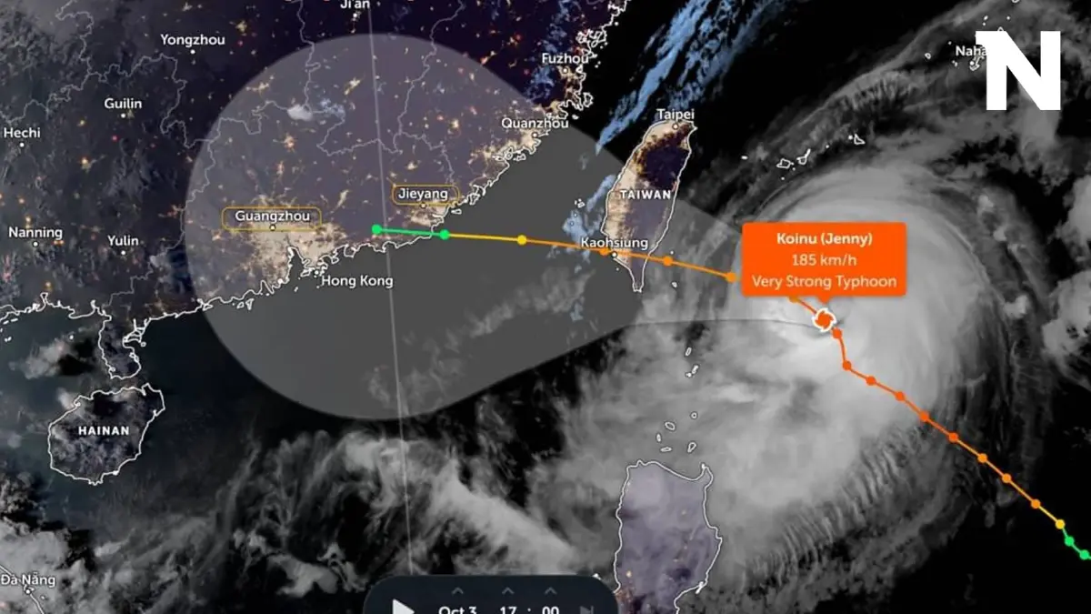 พยากรณ์อากาศวันนี้ กรมอุตุฯเตือน"ฝนตกหนัก" อัปเดต"ไต้ฝุ่นโคอินุ"ขึ้นฝั่ง พยากรณ์อากาศวันนี้ กรมอุตุฯเตือน"ฝนตกหนัก" อัปเดต"ไต้ฝุ่นโคอินุ"ขึ้นฝั่ง