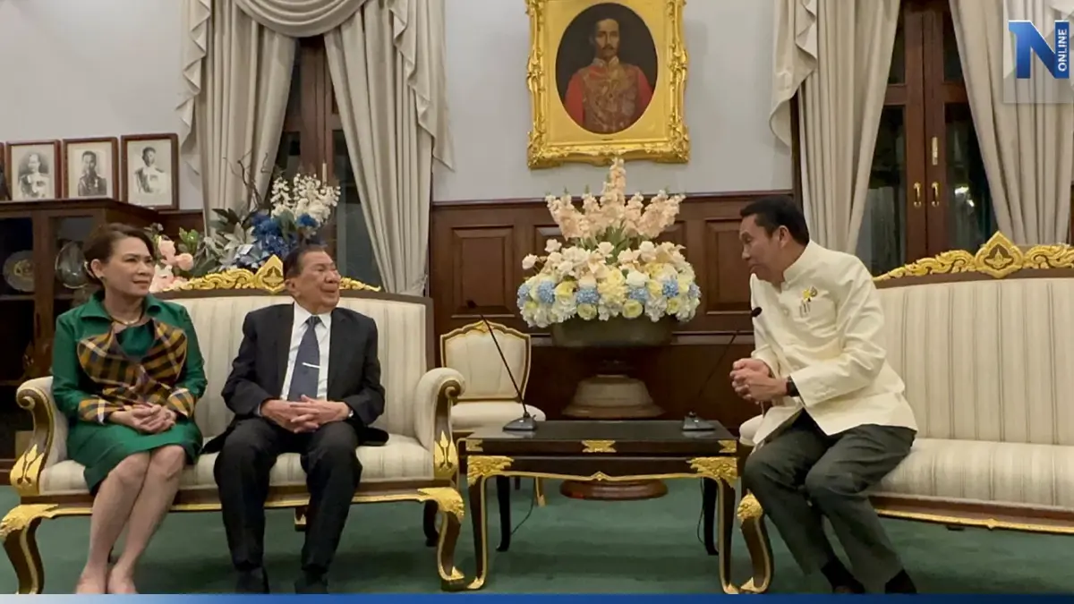 "บิ๊กจิ๋ว" เข้ากลาโหมให้กำลังใจ "สุทิน" พร้อมอวยพร "อยู่ยืนยาว" "บิ๊กจิ๋ว" เข้ากลาโหมให้กำลังใจ "สุทิน" พร้อมอวยพร "อยู่ยืนยาว"