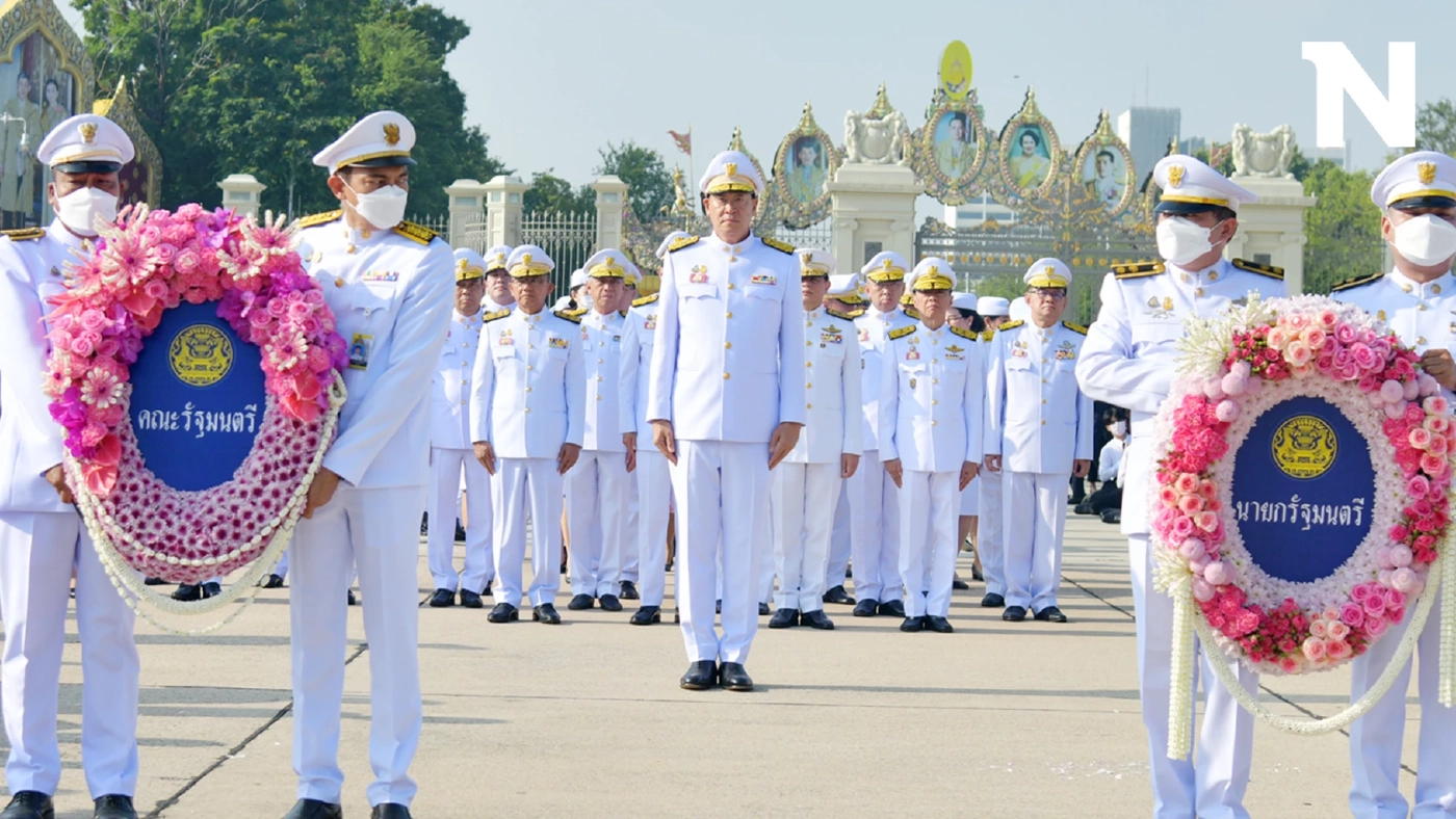 นายกฯ นำครม.วางพวงมาลาเนื่องในวัน "ปิยมหาราช"