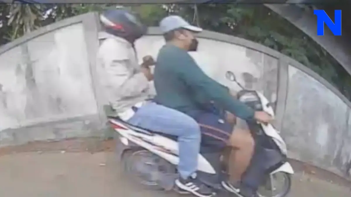 ล่าโจร อ้วน-ผอม ถีบจยย.เหยื่อชนกำแพง ก่อนกระชากสร้อยทอง 1 บาท หนีลอยนวล