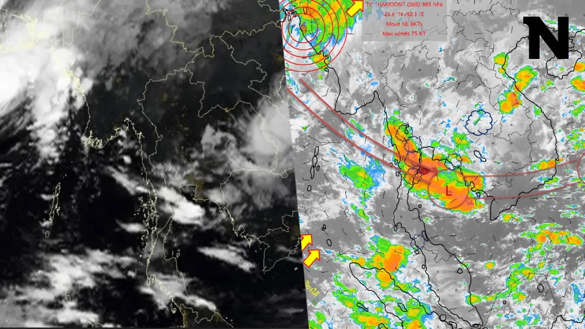 พยากรณ์อากาศวันนี้ กรมอุตุฯแจ้ง 36 จว. "ฝนตกหนัก"บางแห่ง ระวังท่วมฉับพลัน