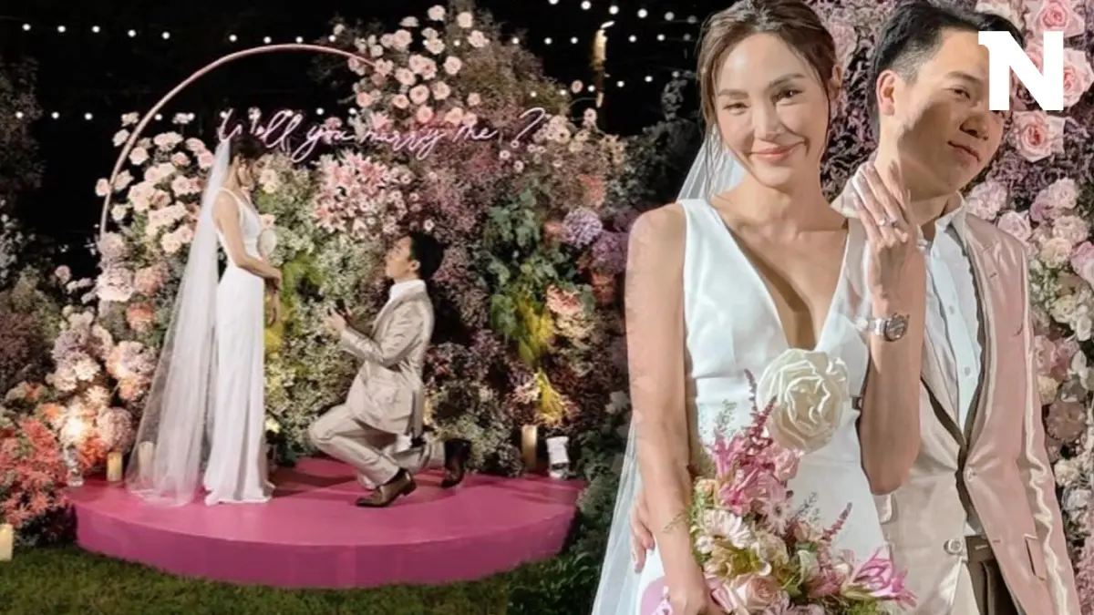 โมเมนต์หวาน "เมย์ พิชญ์นาฏ" สุดซึ้ง "ไฮโซบิ๊ก" จัดใหญ่เซอร์ไพรส์ขอแต่งงาน
