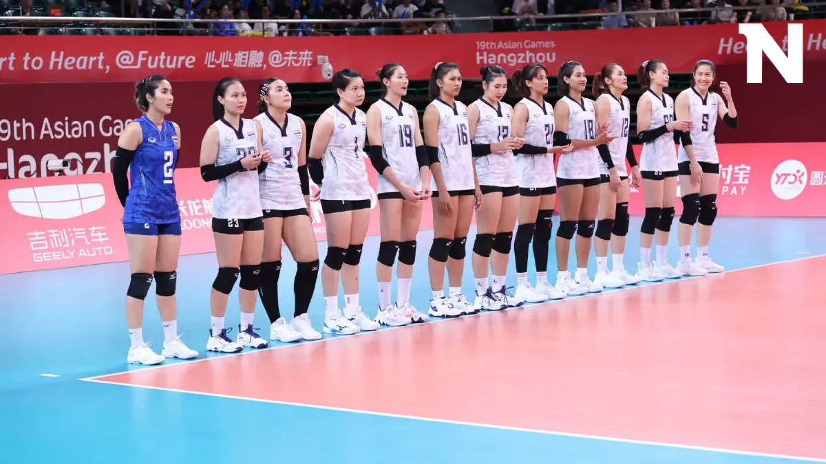 วอลเลย์บอลหญิงไทย อัด คาซัคสถาน 3 เซตรวด ศึกลูกยางเอเชียนเกมส์