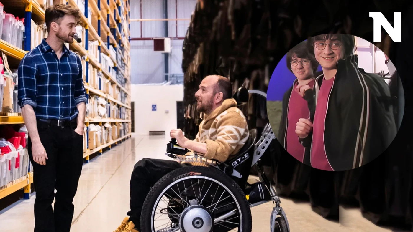 แดเนียล สร้างสารคดีให้สตั๊นท์แมนที่เป็นอัมพาตขณะแสดงเป็น แฮร์รี่ พอตเตอร์