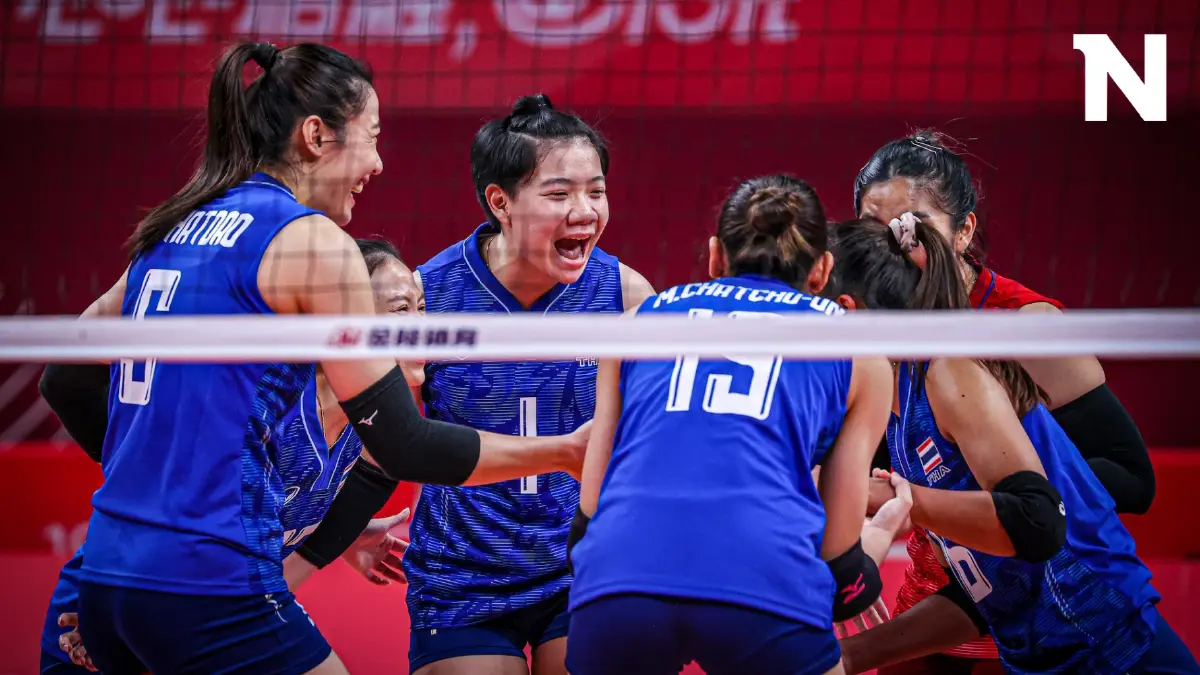 วอลเลย์บอลหญิง ไทย พ่าย จีน 0-3 เซต ร่วงชิงเหรียญทองแดง เอเชียนเกมส์