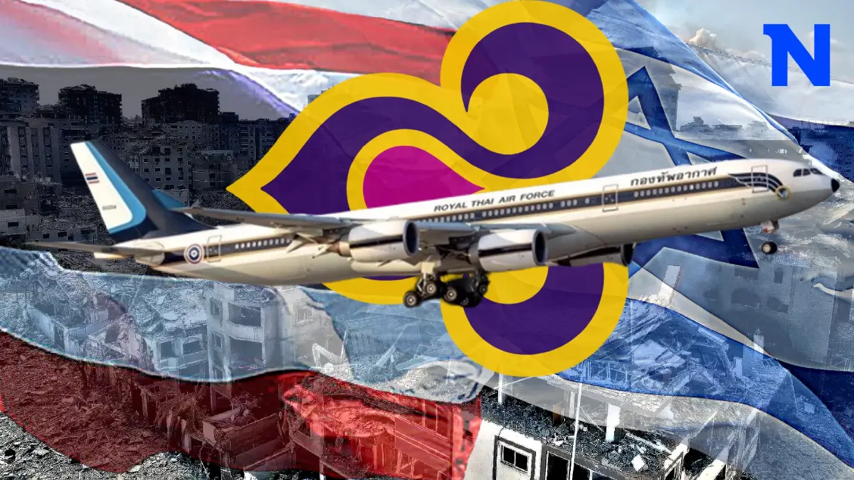 "ทัพฟ้า"ผนึกกำลังการบินไทยขับแอร์บัส340 ร่วมภารกิจรับคนไทยในอิสราเอล "ทัพฟ้า"ผนึกกำลังการบินไทยขับแอร์บัส340 ร่วมภารกิจรับคนไทยในอิสราเอล
