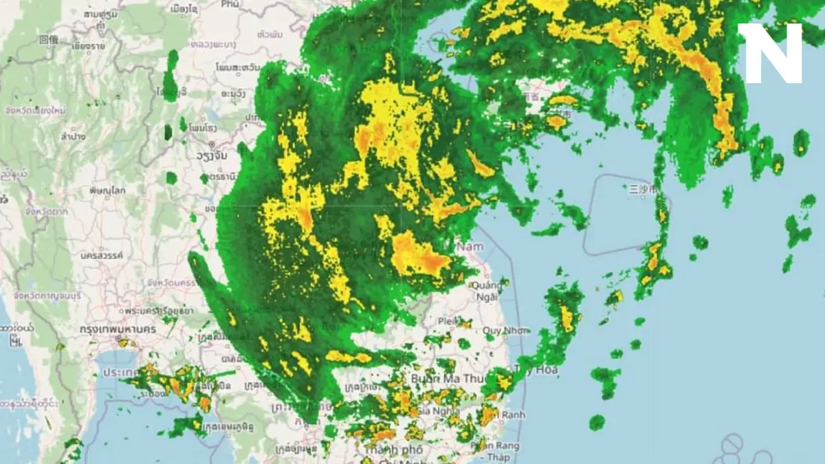กรมอุตุฯ เตือน ภาคใต้เจอฝนฟ้าคะนอง ร้อยละ 70 ของพื้นที่ และฝนตกหนักบางแห่ง 