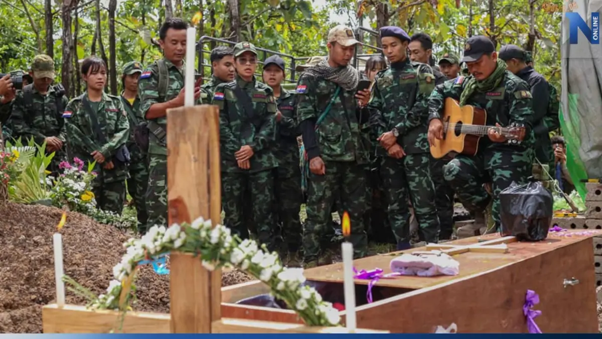 เดือดแน่ "กะเหรี่ยงคะยา" เตรียมเอาคืนทหารเมียนมา หลัง ผบ.KNDF เสียชีวิต เดือดแน่ "กะเหรี่ยงคะยา" เตรียมเอาคืนทหารเมียนมา หลัง ผบ.KNDF เสียชีวิต