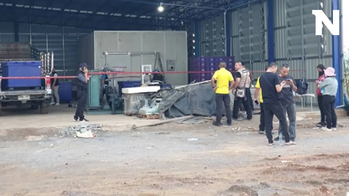 เปิดคลิปนาทีก่อน "เสี่ยห้องเย็น" กระหน่ำยิง จนท. ปศุสัตว์ คาห้องเย็น