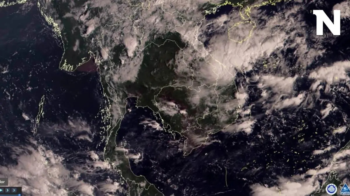 กรมอุตุฯ เปิดภาพดาวเทียม พยากรณ์อากาศ 7 วันข้างหน้า "ฝนตกหนักถึงหนักมาก"