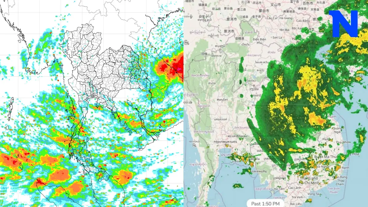 พยากรณ์อากาศวันนี้ กรมอุตุฯ แจ้ง 3 ภาค ฝนตกหนัก อัปเดต พายุซันปา เพิ่มความแรง
