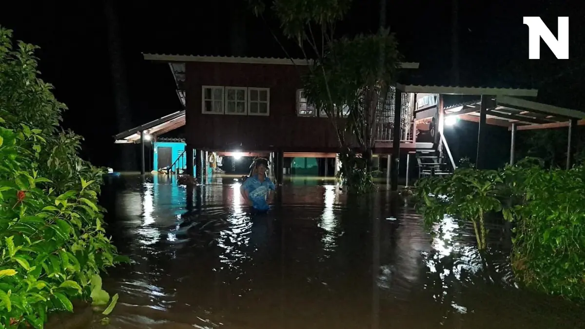 ทองผาภูมิฝนตกหนัก น้ำป่าท่วมหลายพื้นที่ ทองผาภูมิฝนตกหนัก น้ำป่าท่วมหลายพื้นที่