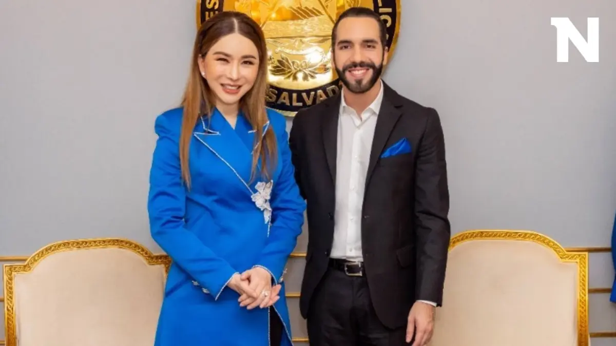 "แอน จักรพงษ์" เข้าพบ ประธานาธิบดีเอลซัลวาดอร์ "มิสยูนิเวิร์ส" ทุ่ม 400 ล้าน! "แอน จักรพงษ์" เข้าพบ ประธานาธิบดีเอลซัลวาดอร์ "มิสยูนิเวิร์ส" ทุ่ม 400 ล้าน!