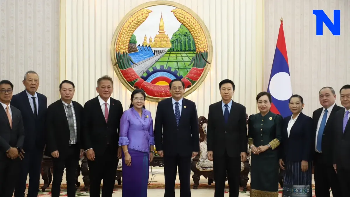 "คุณหญิงหน่อย"นำทีมนักธุรกิจไทยคารวะนายกฯสปป.ลาวเชื่อมสัมพันธ์ 2 ชาติ