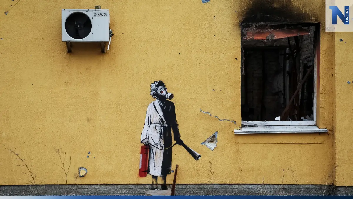 หรือว่า Banksy กราฟิตี้ดังจะเปิดหน้าแล้ว? หรือว่า Banksy กราฟิตี้ดังจะเปิดหน้าแล้ว?