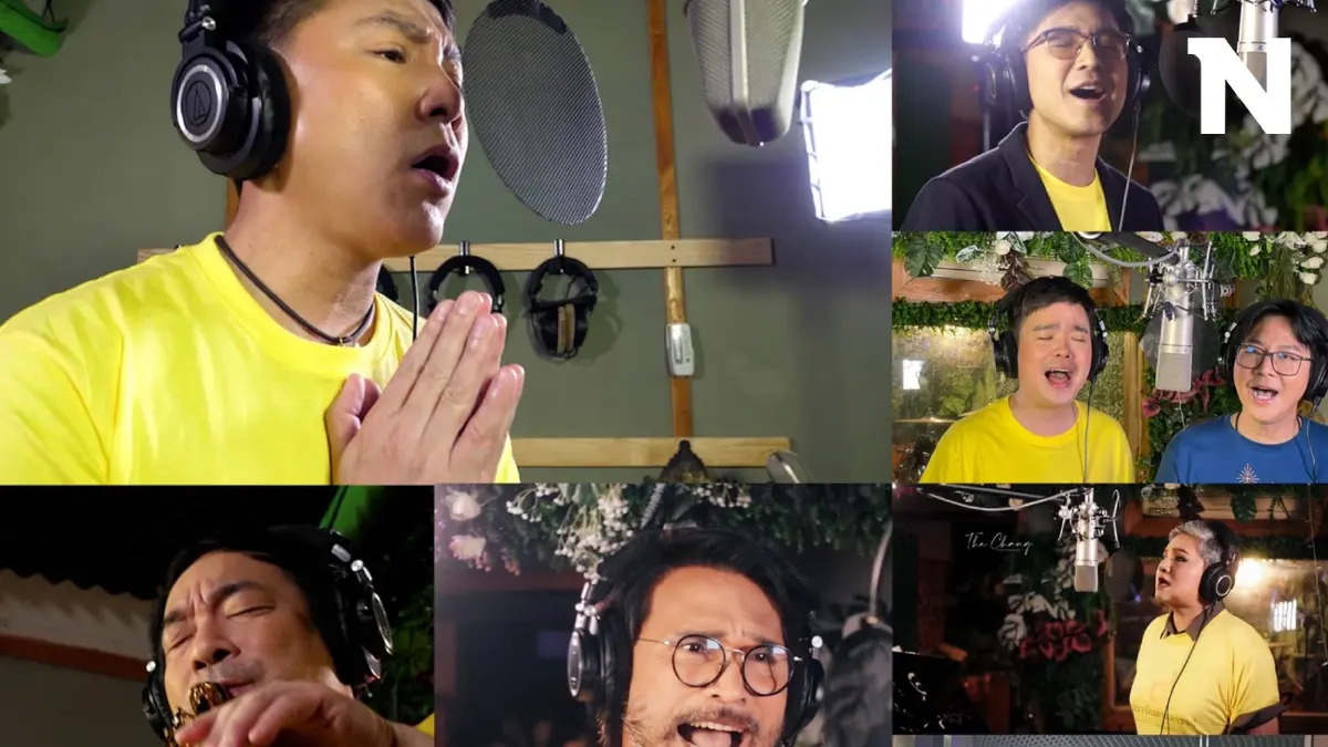 กลุ่มศิลปินร่วมกันทำบทเพลงเทิดพระเกียรติเนื่องใน “วันนวมินทรมหาราช” กลุ่มศิลปินร่วมกันทำบทเพลงเทิดพระเกียรติเนื่องใน “วันนวมินทรมหาราช”