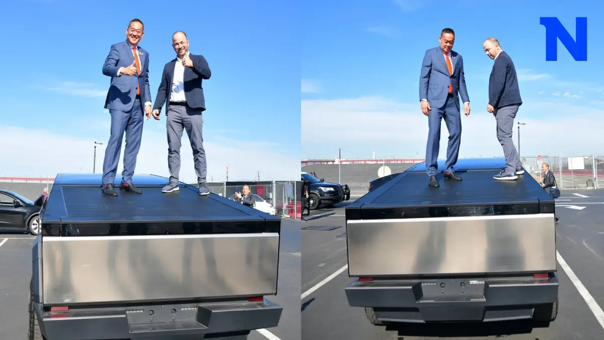 "เศรษฐา"เยือน Tesla ชวนลงทุนไทยก่อนร่วมทดสอบ Cyber Truck "เศรษฐา"เยือน Tesla ชวนลงทุนไทยก่อนร่วมทดสอบ Cyber Truck