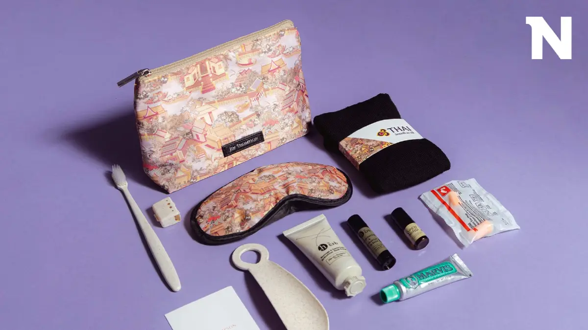 เปิดชุด Amenity Kit ใหม่ในคอนเซ็ปต์รักษ์โลกจากการบินไทย และ Jim Thompson
