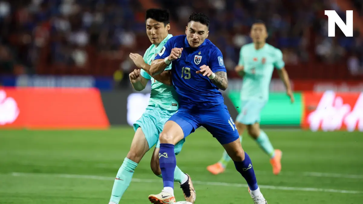 "ทีมชาติไทย" พ่ายจีน 1-2 ศึกคัดบอลโลกนัดแรก "ทีมชาติไทย" พ่ายจีน 1-2 ศึกคัดบอลโลกนัดแรก