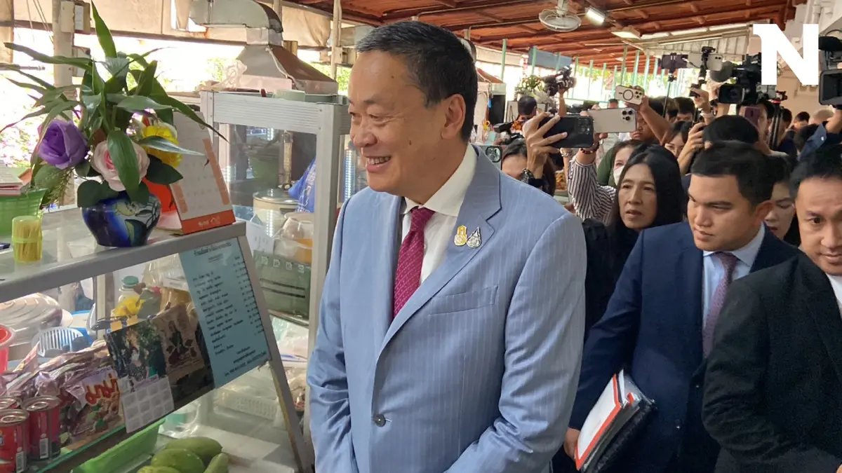 "นายกฯ" แวะสำรวจร้านอาหารทำเนียบรัฐบาล "แม่ค้า" โอดสินค้าแพงขึ้นทุกอย่าง