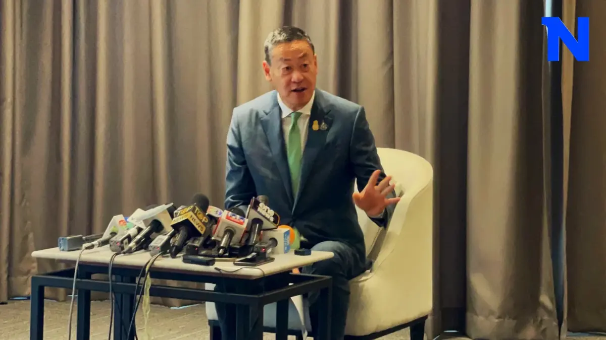แค่หวังดีกับลูก "เศรษฐา" แจงดราม่าประโยค "ไปเป็นขี้ข้าเขาก่อน" แค่หวังดีกับลูก "เศรษฐา" แจงดราม่าประโยค "ไปเป็นขี้ข้าเขาก่อน"