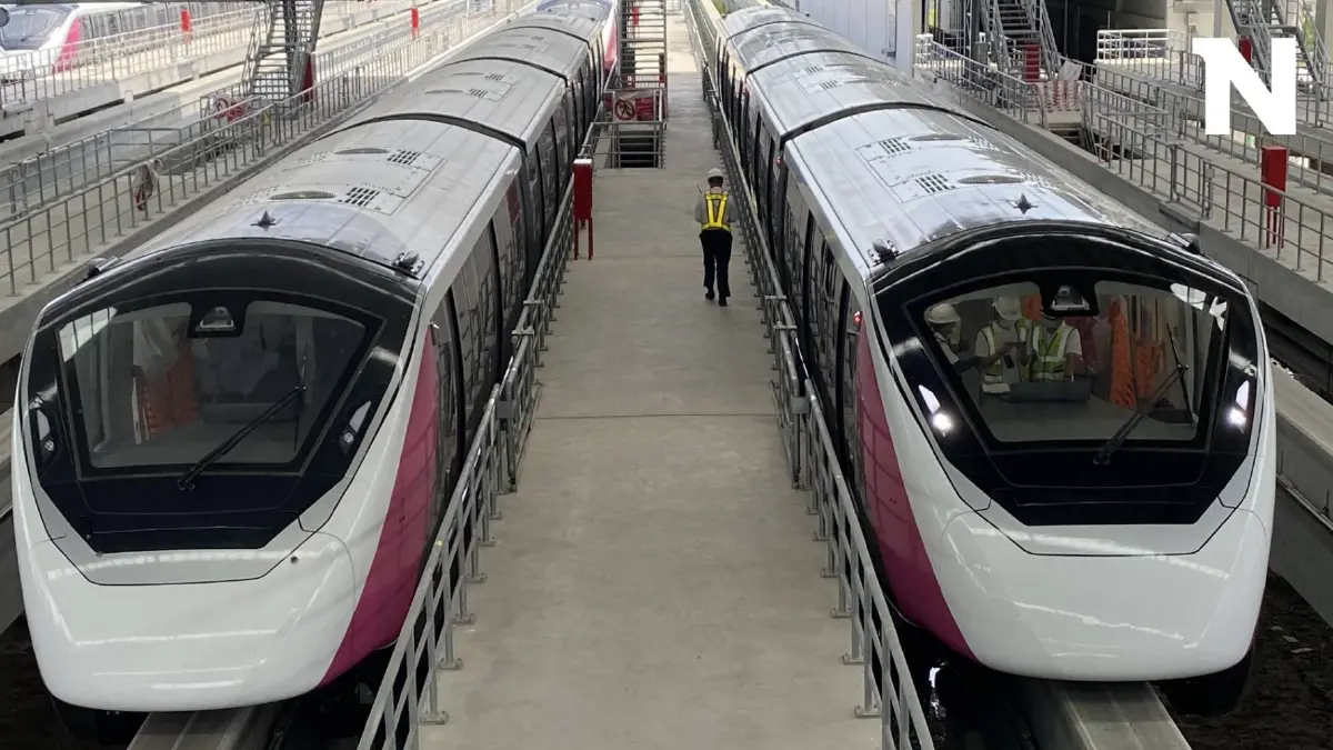 เริ่มวันนี้ ! เปิดทดลองนั่งฟรี รถไฟฟ้าสายสีชมพู