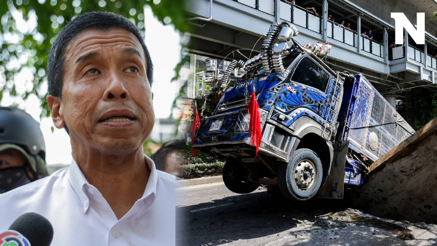 กทม. เตรียมเอาผิด "สิบล้อ-ไซต์งานต้นทาง" ทำถนนปากซอยสุขุมวิท 64/1 ทรุด กทม. เตรียมเอาผิด "สิบล้อ-ไซต์งานต้นทาง" ทำถนนปากซอยสุขุมวิท 64/1 ทรุด