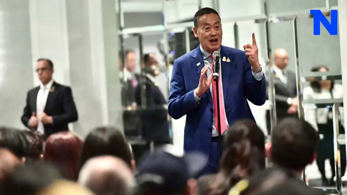 "เศรษฐา"ย้ำเหตุผลเลือกเดินการเมืองต้องการยกระดับชีวิตคนไทย "เศรษฐา"ย้ำเหตุผลเลือกเดินการเมืองต้องการยกระดับชีวิตคนไทย