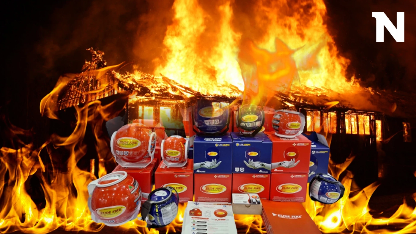 ทำความรู้จัก “ลูกบอลดับเพลิงอัตโนมัติ” ฝีมือคนไทย ทำความรู้จัก “ลูกบอลดับเพลิงอัตโนมัติ” ฝีมือคนไทย