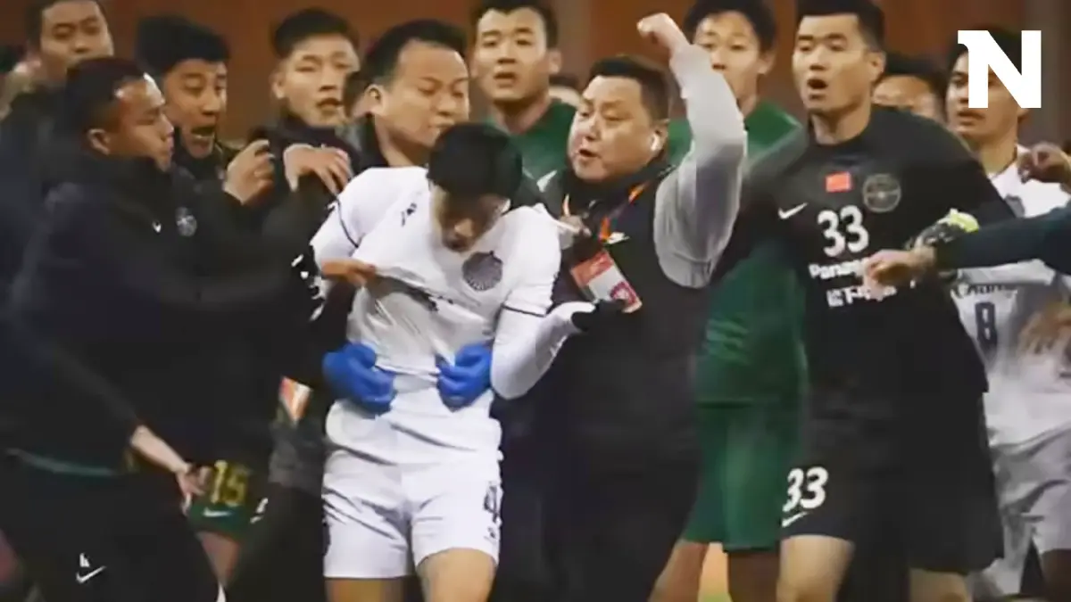 มาแข่งหรือมารบ! "บุรีรัมย์"ปล่อยคลิปโดนแข้ง "เจ้อเจียง" รุมทำร้ายหลังเกม