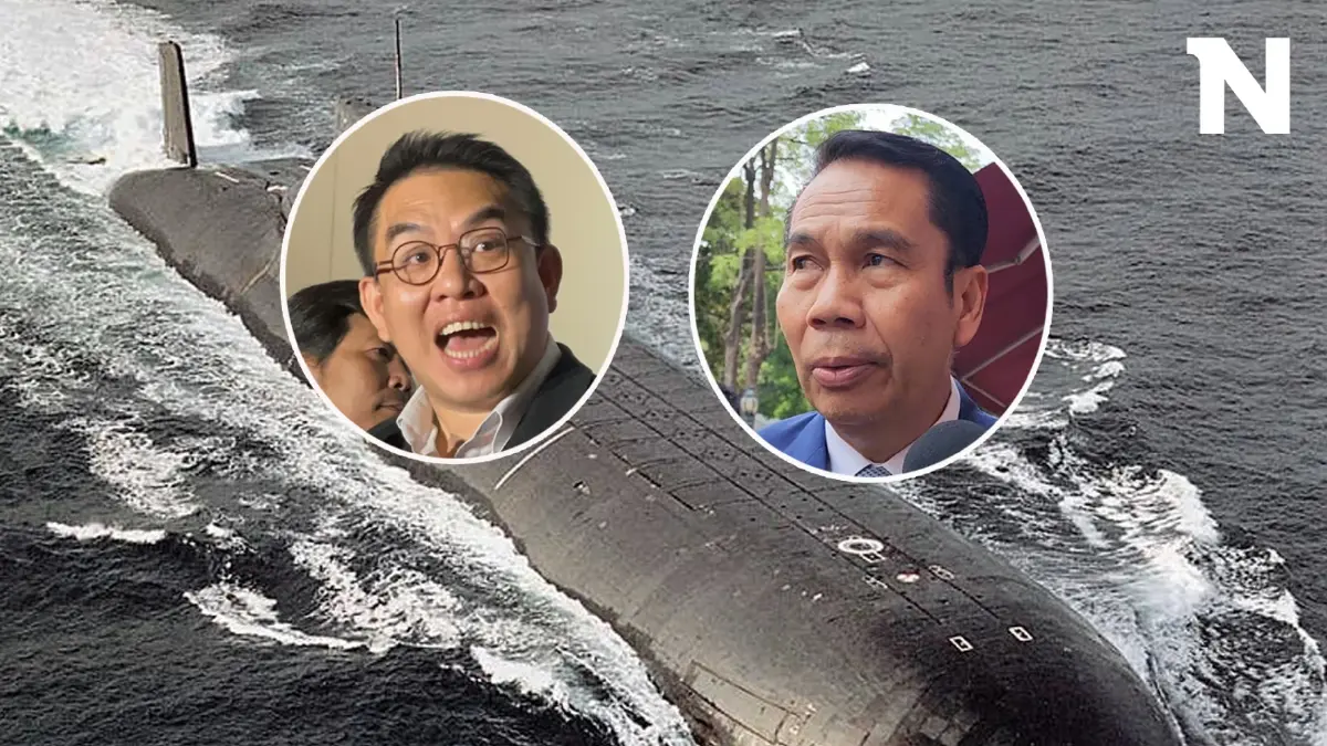 "สุทิน" ไม่หนักใจปมเรือดำน้ำ ซัด "วิโรจน์" อยากโชว์พาวลากเข้าสภา "สุทิน" ไม่หนักใจปมเรือดำน้ำ ซัด "วิโรจน์" อยากโชว์พาวลากเข้าสภา